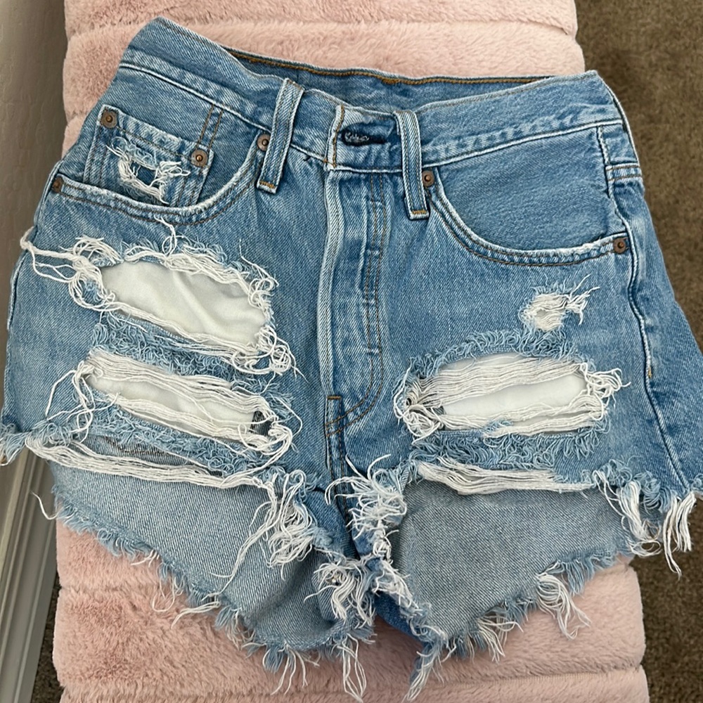 jean shorts